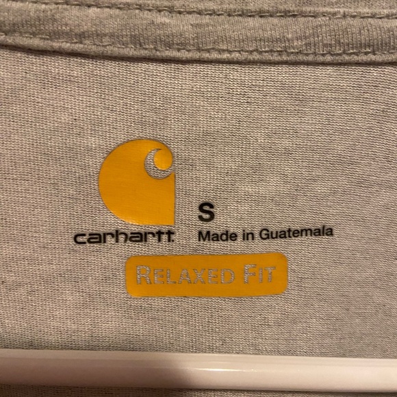 CARHARTT FORCE® RELAXED FIT MIDWEIGHT LONG-SLEEVE QUARTER-ZIP MOCK-NECK T-SHIRT - Picture 4 of 7
